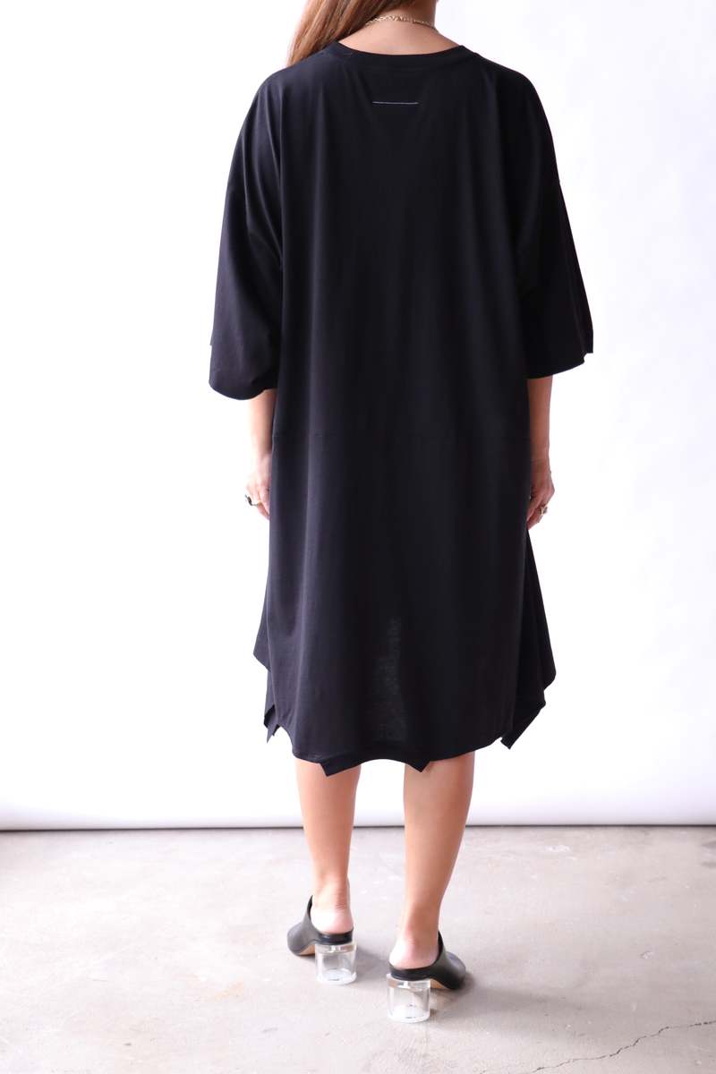 MM6 Maison Margiela Oversized Cotton Jersey Dress