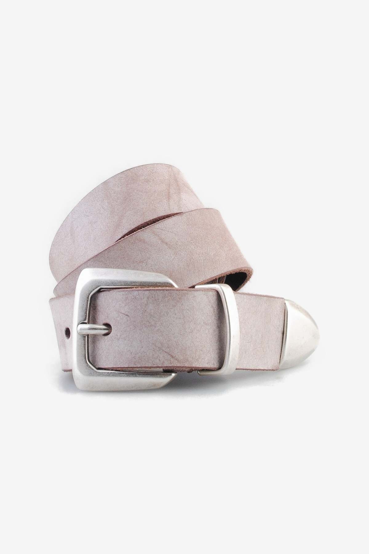 Molebo M2418 3 cm Belt - Waxed Brown - Image 2 of 6