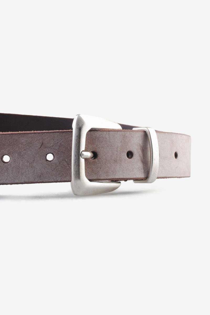 Molebo M2418 3 cm Belt - Waxed Brown