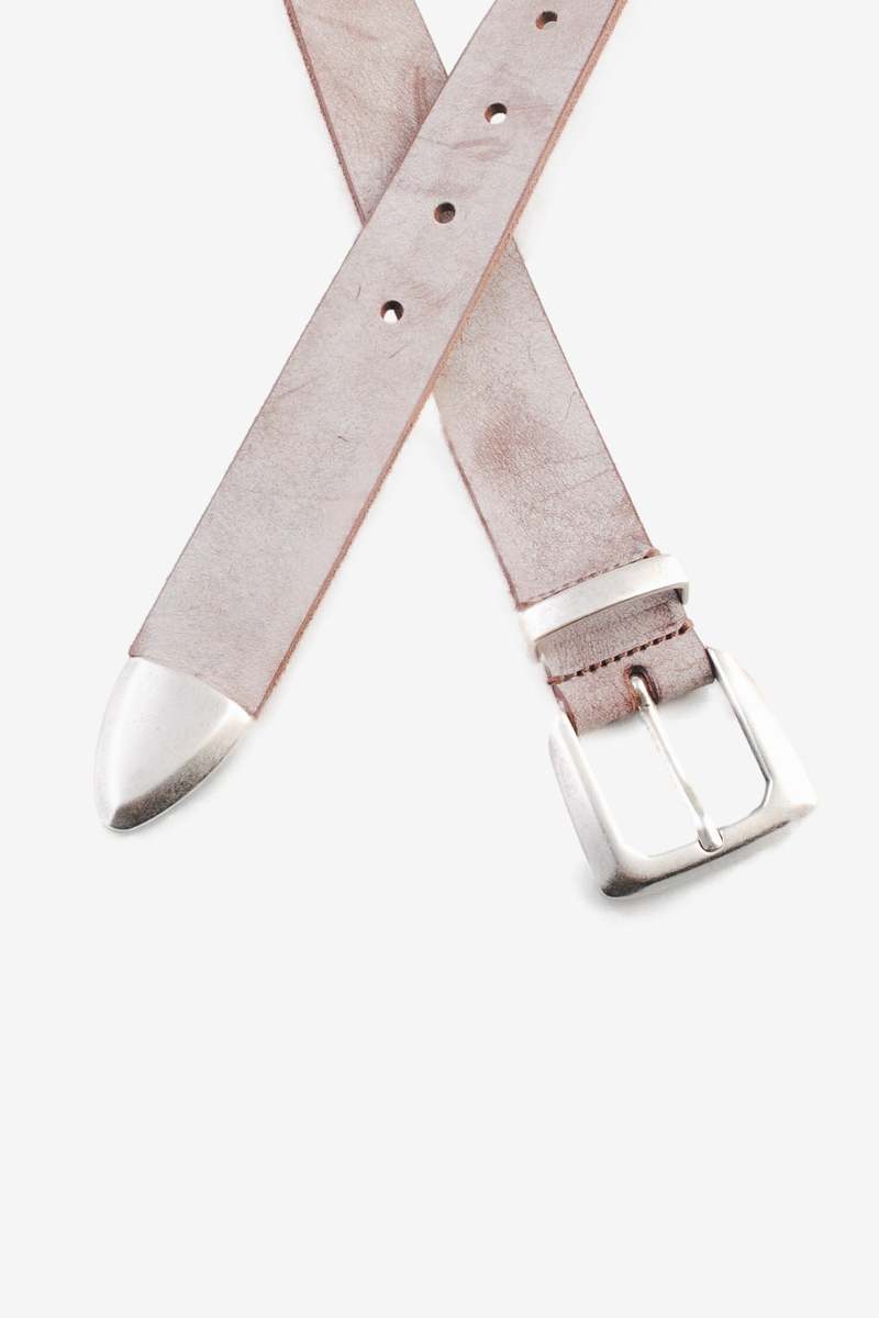 Molebo M2418 3 cm Belt - Waxed Brown