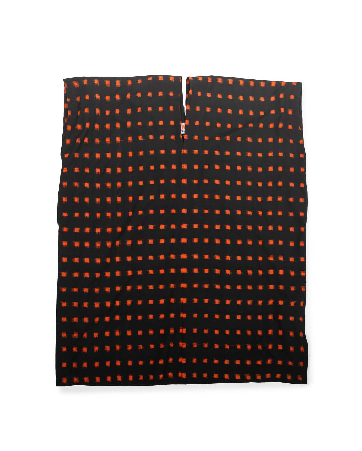 LWN Sello Caftan - Flame Pixel - Handloom Ikat Coverup - Image 6 of 6