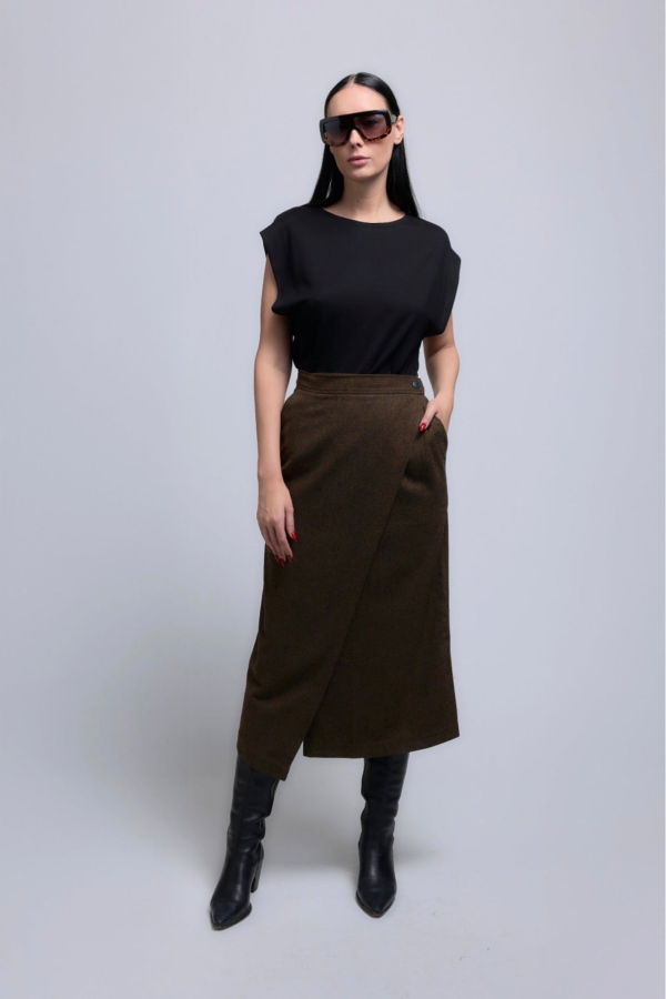Meg Atlas Wrap Skirt