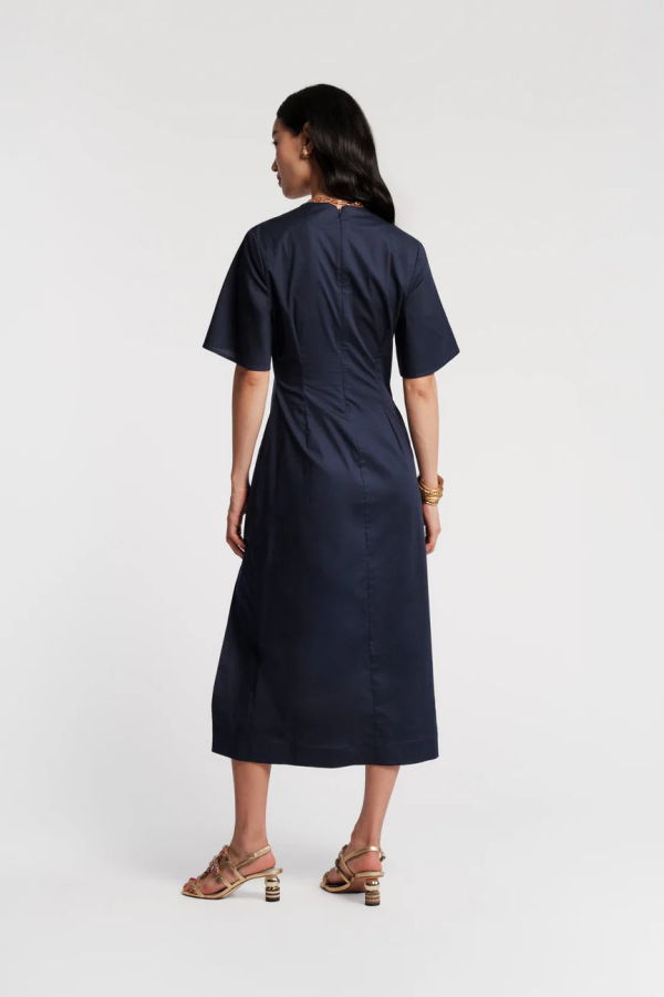 Frances Valentine Lori Maxi Dress - Navy