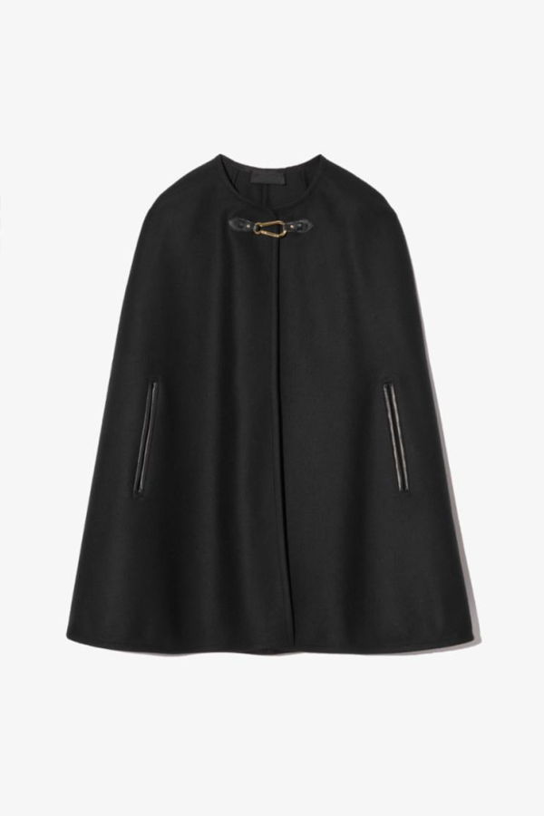 Nili Lotan Arianna Cape - Black