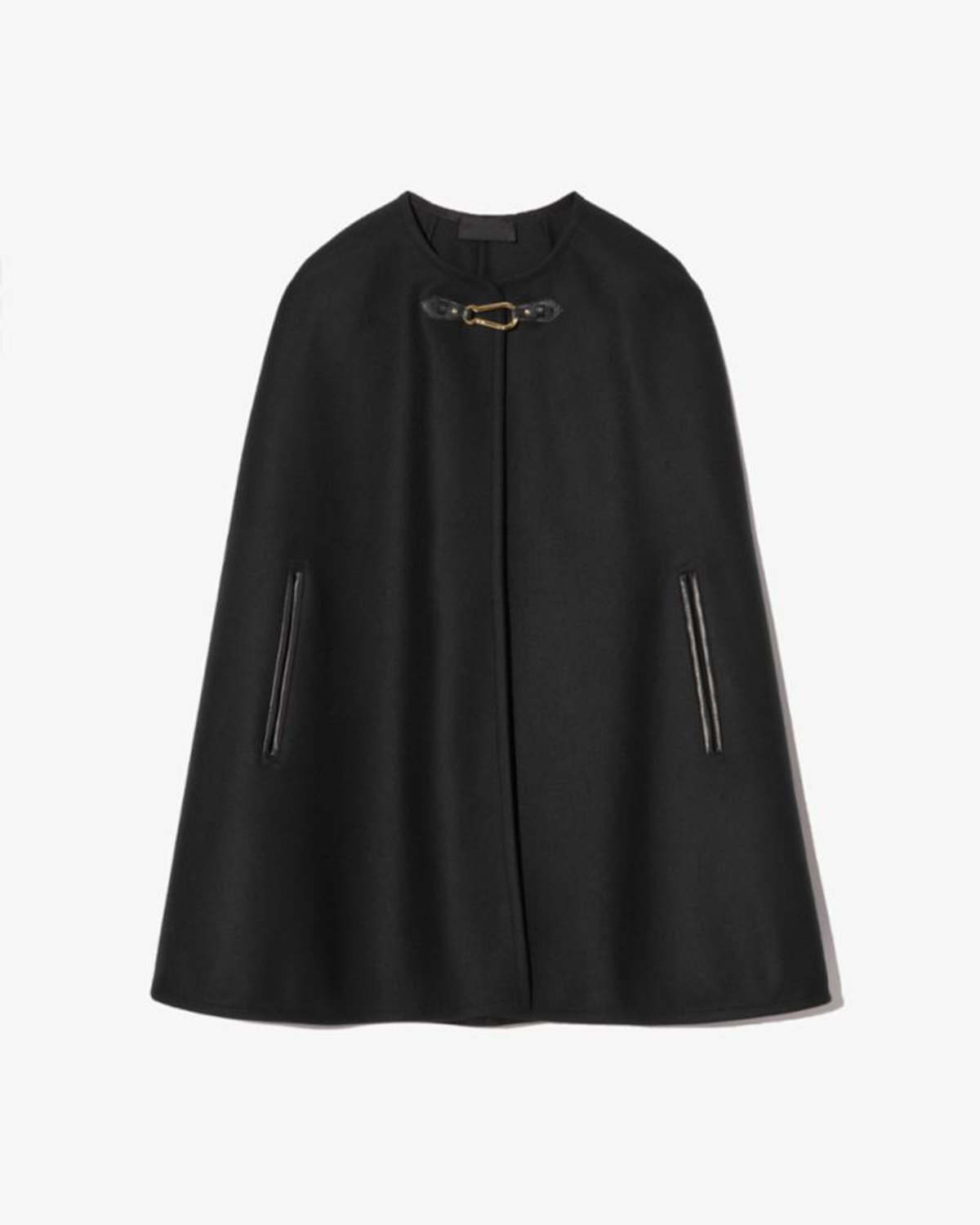 Nili Lotan Arianna Cape - Black - Image 2 of 2