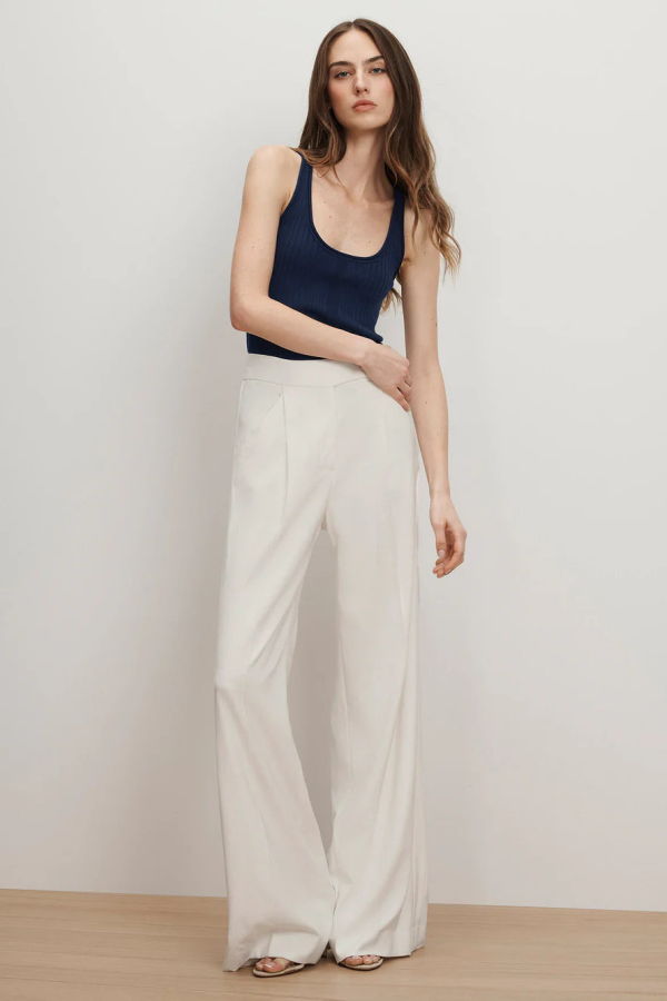 Veronica Beard Marbeau Pant - Dove