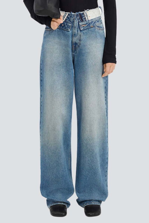 MM6 Maison Margiela Light Blue 5 Pocket Jeans