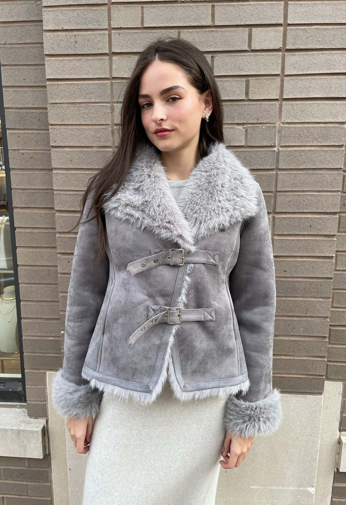 The NKC Store Vanessa Faux Fur Jacket - Image 1 of 7