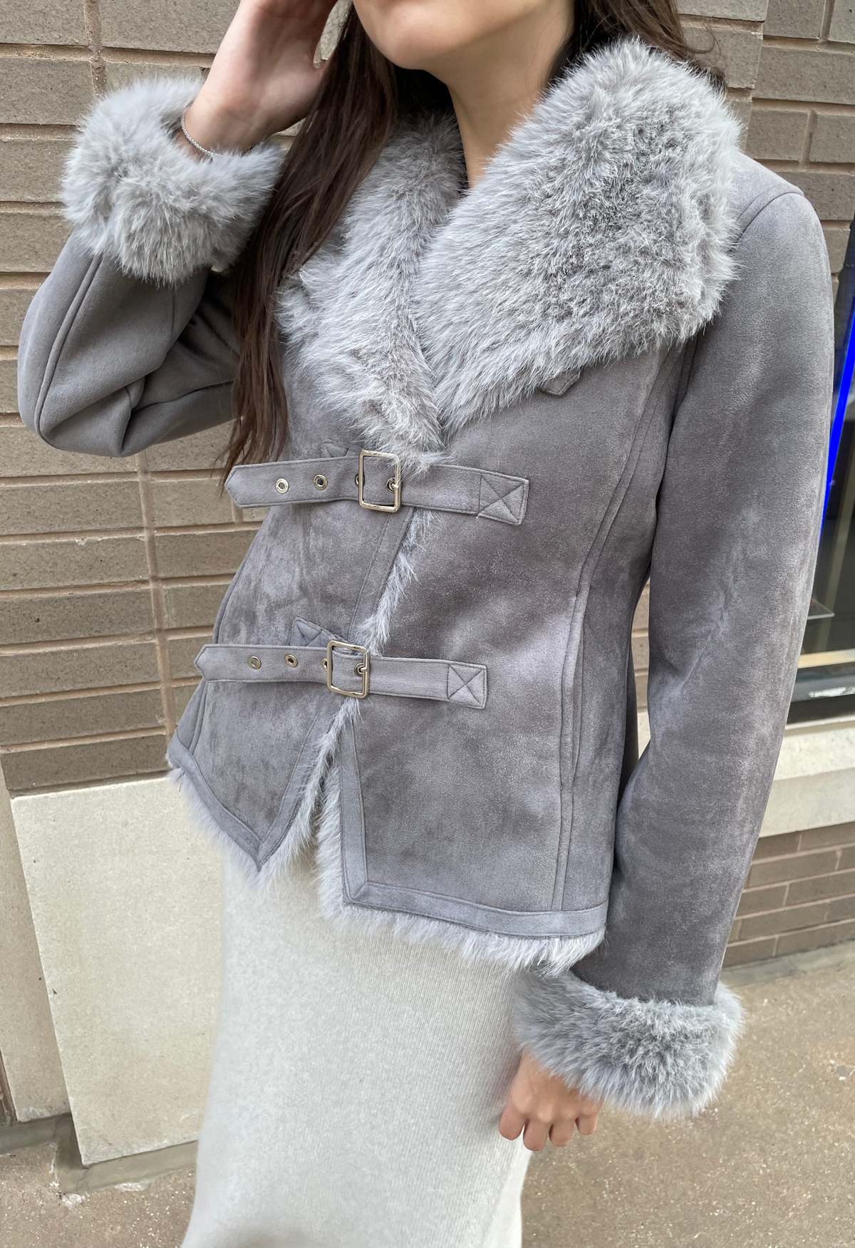 The NKC Store Vanessa Faux Fur Jacket - Image 6 of 7