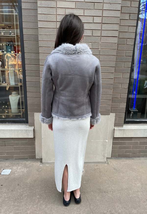 The NKC Store Vanessa Faux Fur Jacket