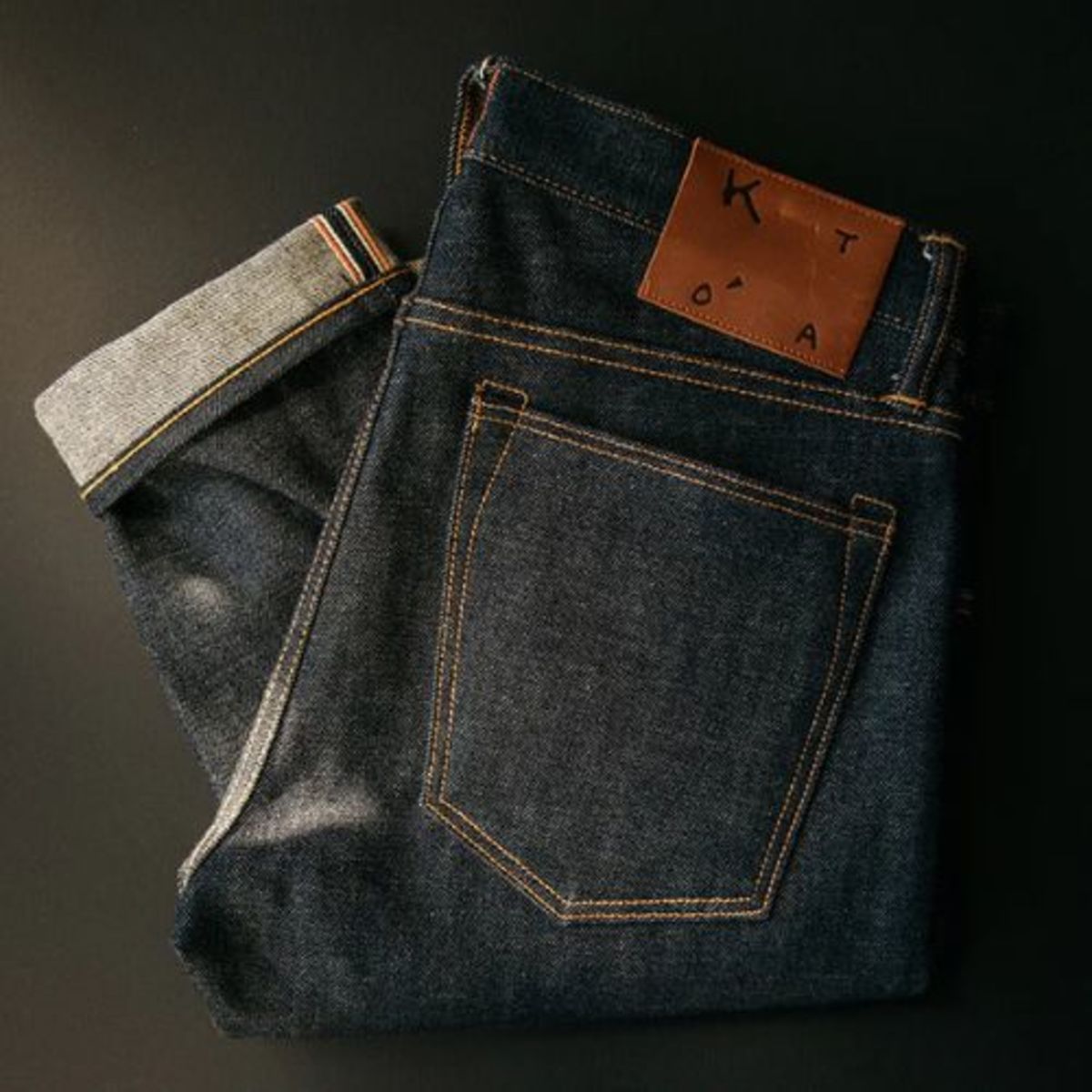 Hiroshi Kato Hammer Straight 14 Oz Jeans - INDIGO RAW - Image 3 of 3