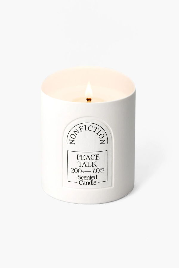NONFICTION Peace Talk Scented Candle