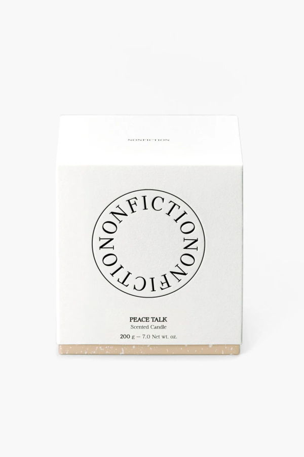 NONFICTION Peace Talk Scented Candle
