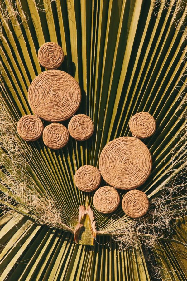 Simon Miller Raffia Deco Earring - Natural