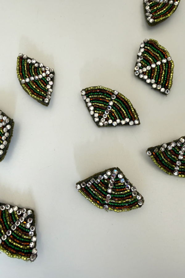 Two Vintage Crystal Limited Edition Pin