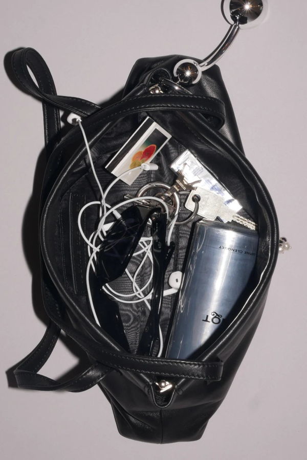 Justine Clenquet Flor Bag With Pearl Charm Bag