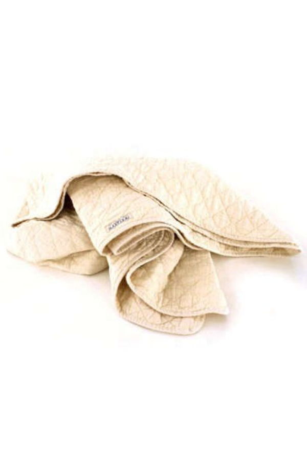 Utility Canvas Quilted Throw Blanket