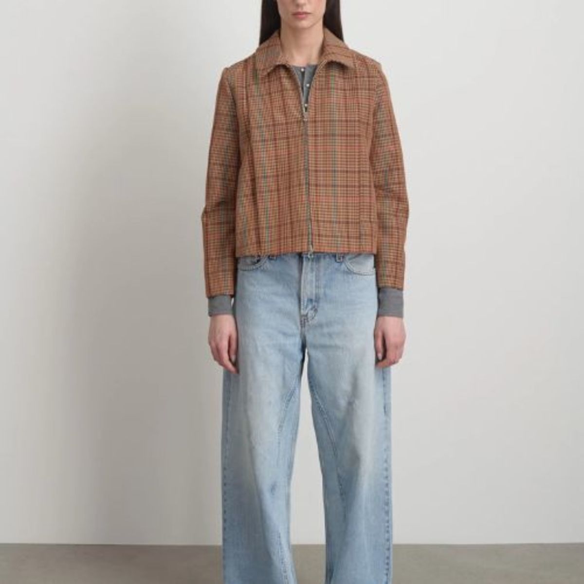 B Sides Stevie Jacket - Glen Check - Image 1 of 1