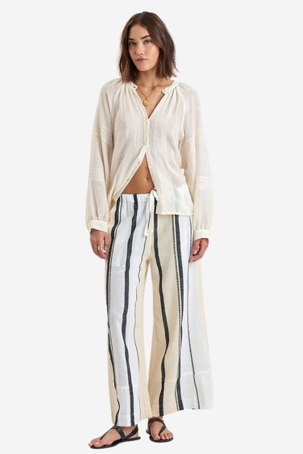 Lemlem Mita Button Up Blouse