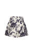 Cara Cara Palmer Shorts - Fauna Floral Navy - Thumbnail 3