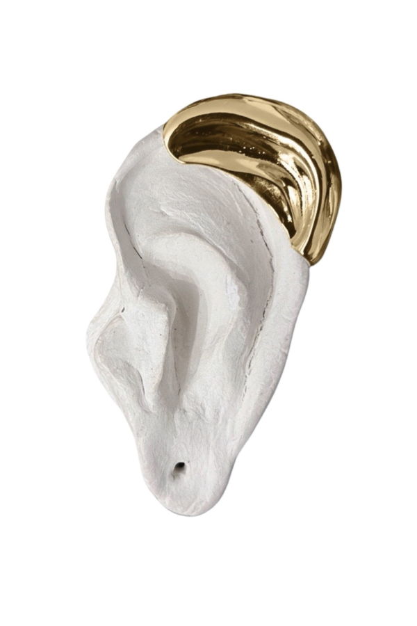 London Atelier Byproduct Gold Ear Wrap One Piece Earring