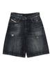 DIESEL Shorts - Dark Blue - Thumbnail 1