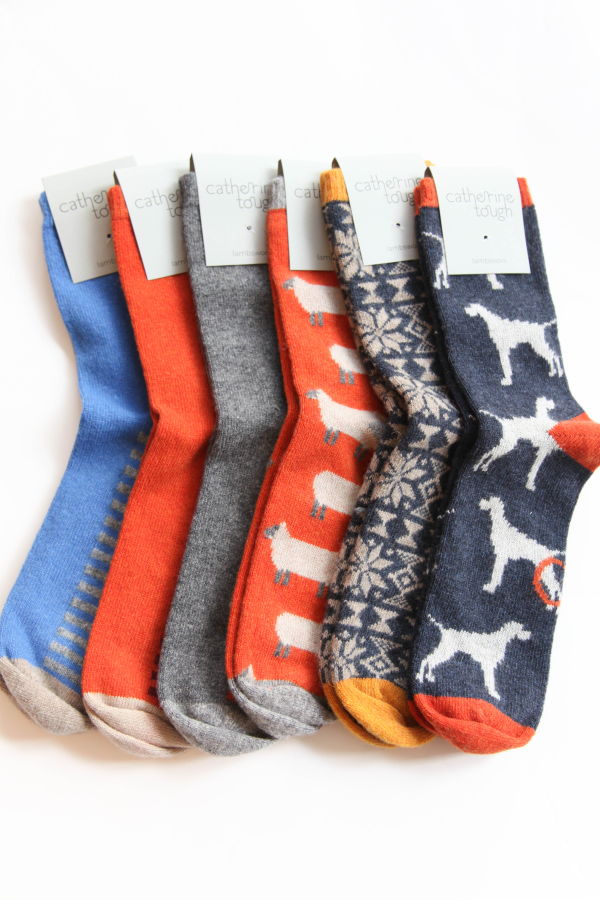 Catherine Tough Lambswool Ankle Socks