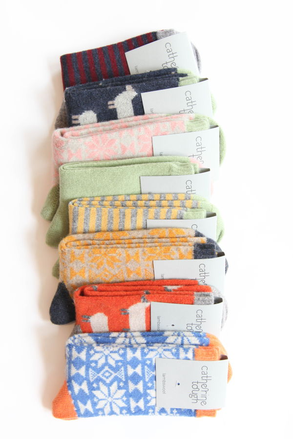 Catherine Tough Lambswool Ankle Socks