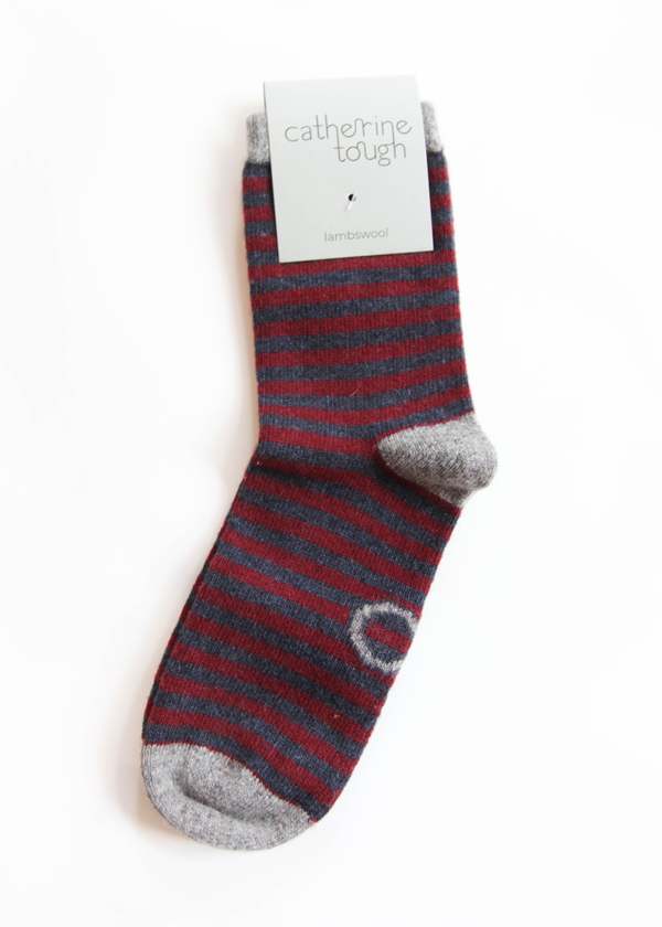 Catherine Tough Lambswool Ankle Socks