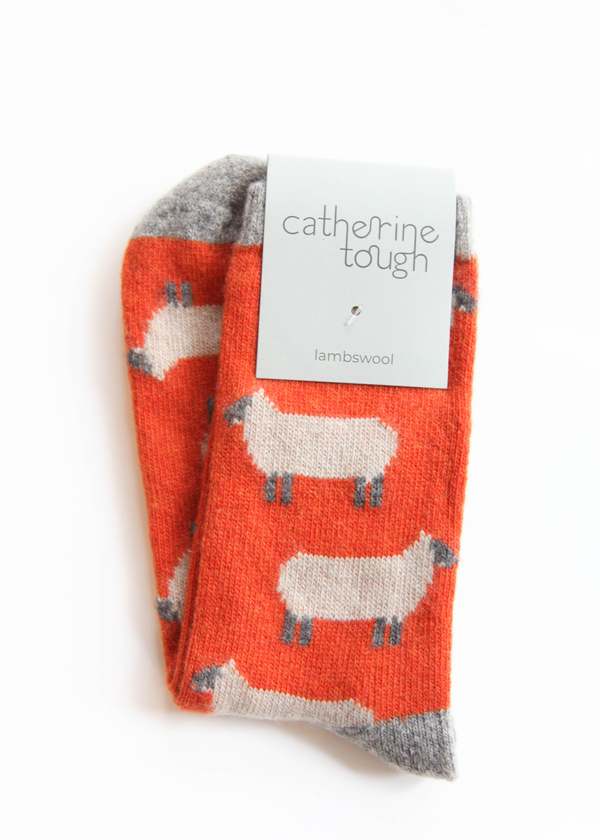 Catherine Tough Lambswool Ankle Socks