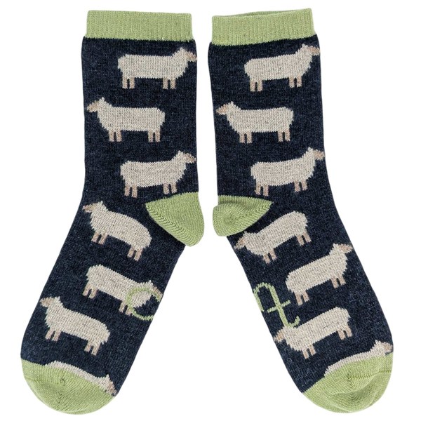 Catherine Tough Lambswool Ankle Socks