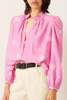 Alix Of Bohemia Annabel Pink Jasmine Blouse - Medium Pink - Thumbnail 1