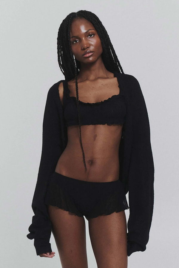 Find Me Now - SECOND SKIN 10-Way Wrap Knit Top Top