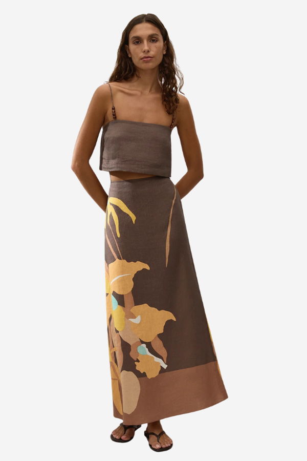 Faithfull The Brand Martina Maxi Skirt