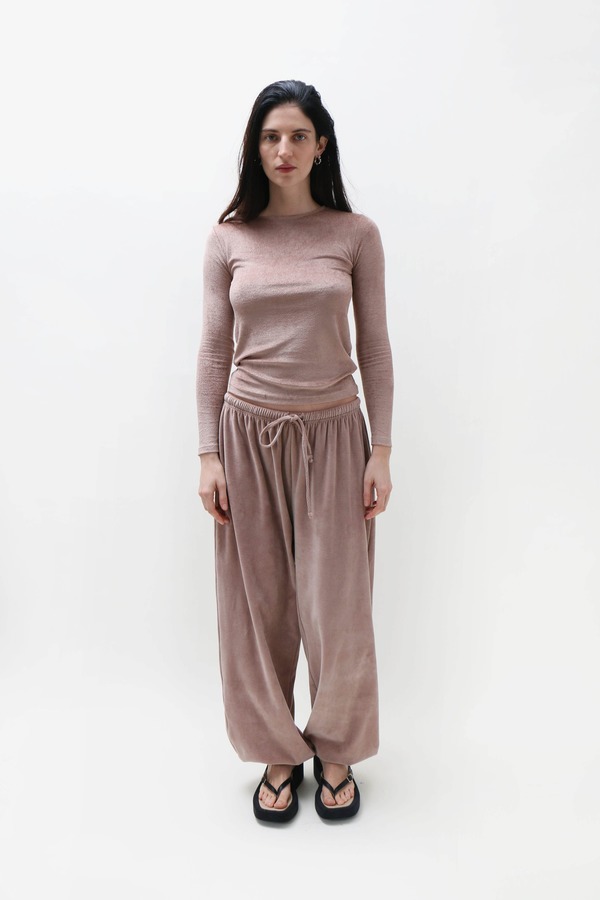 Baserange Tecto Pillow Sweatpants - Beige