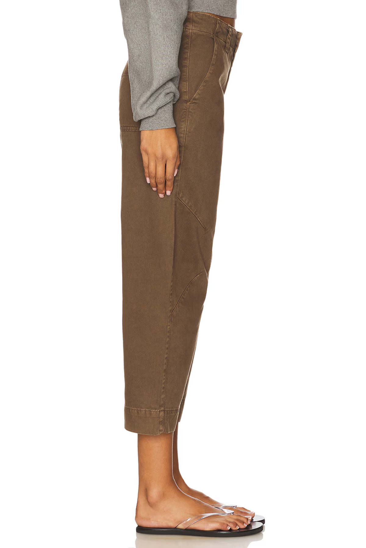 Velvet by Graham & Spencer Daria Pant - Nutmeg - Image 3 of 6