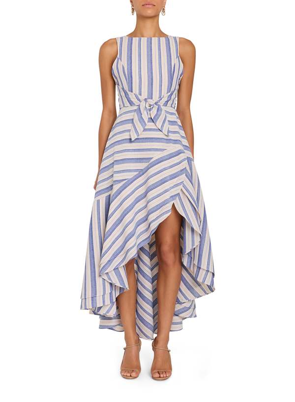 Amanda Uprichard Casella Dress - Myers Stripe