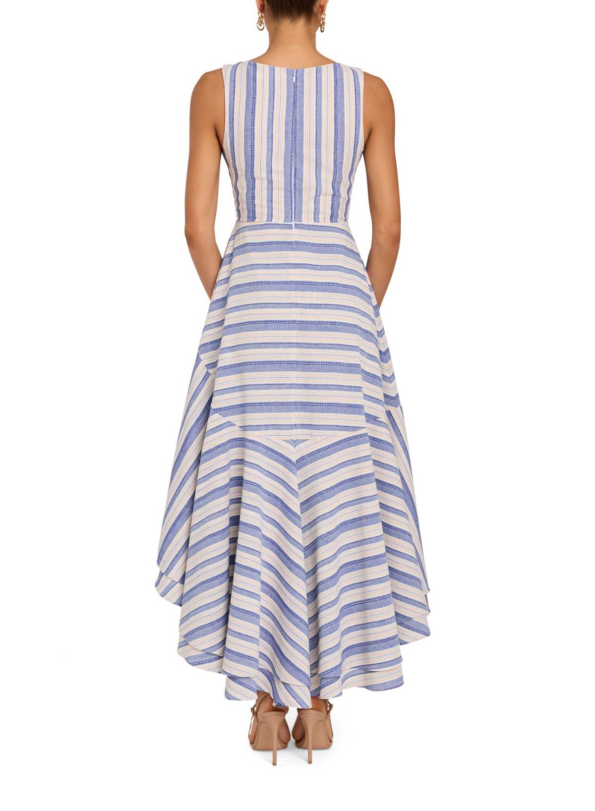 Amanda Uprichard Casella Dress - Myers Stripe - Image 3 of 3