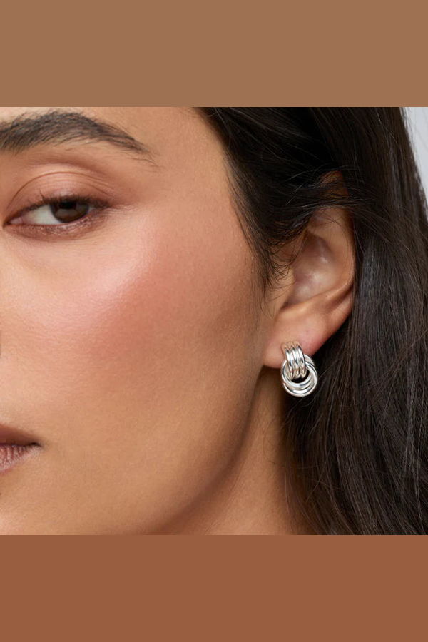 Heaven Mayhem Micro Knot Earrings