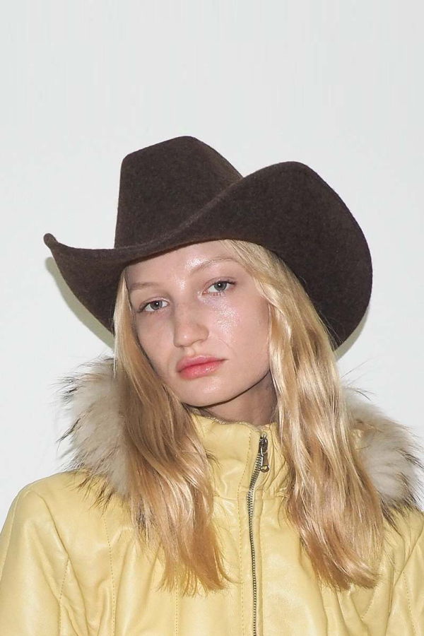 Clyde Cowboy Hat - Brown Melange