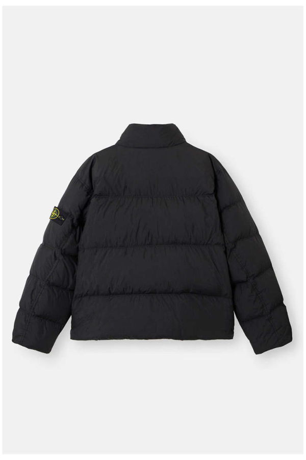 Stone Island Crinkle Reps NY Down Jacket - Black
