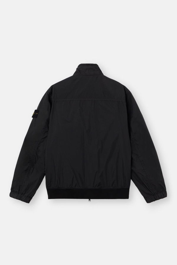 Stone Island Crinkle Reps NY Light Jacket - Black
