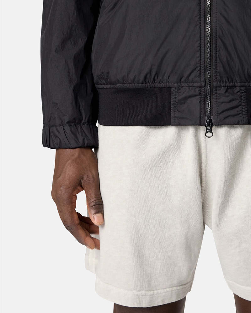 Stone Island Crinkle Reps NY Light Jacket - Black