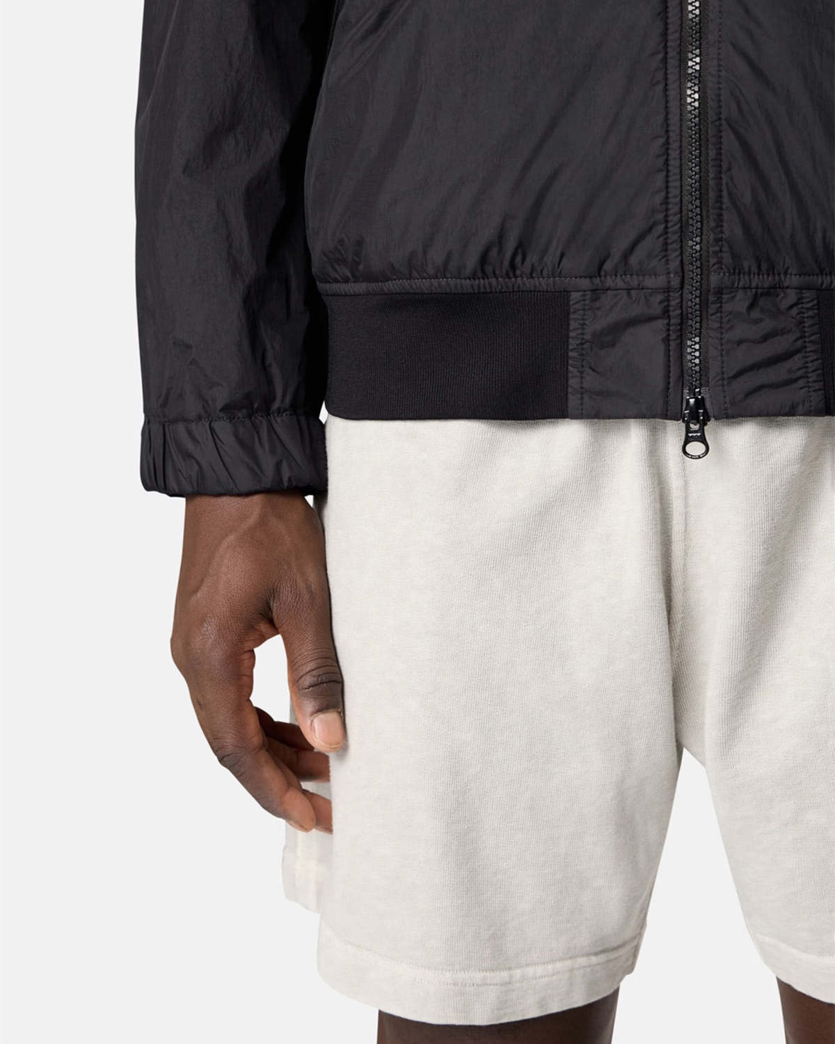 Stone Island Crinkle Reps NY Light Jacket - Black - Image 5 of 6