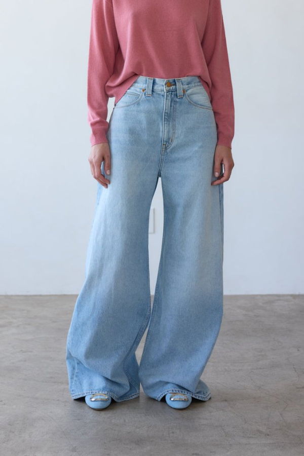 Jamie Haller Baggy Jeans - Ice Indigo
