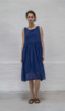 H+ Hannoh Wessel Rada Dress - Marine - Thumbnail 1