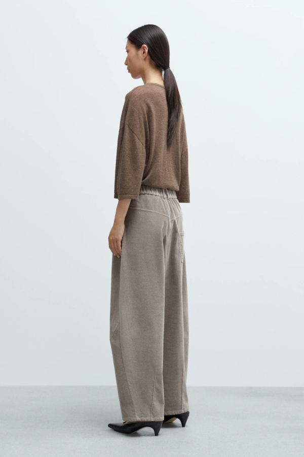 Cordera Corduroy Baggy Pants