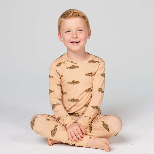 KIDS Willow & Co Long Sleeve Pajama Set
