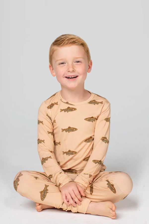 KIDS Willow & Co Long Sleeve Pajama Set