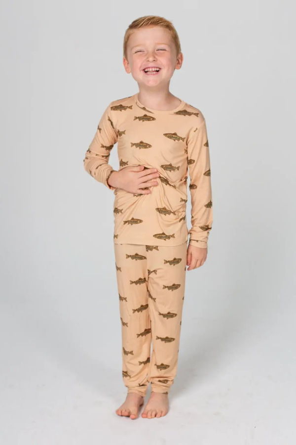 KIDS Willow & Co Long Sleeve Pajama Set